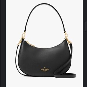 Kate Spade ♠️ Paige Black Leather Shoulder Bag